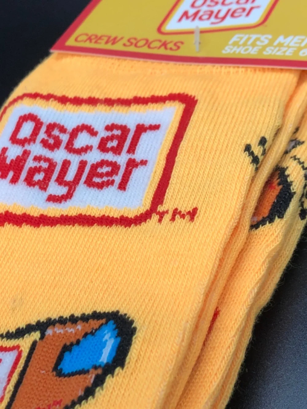 Men’s Oscar Mayer Socks Shoe Size 6-12
